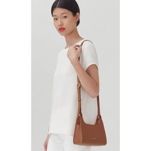 CUYANA Mini Double Loop Leather Bag NEW